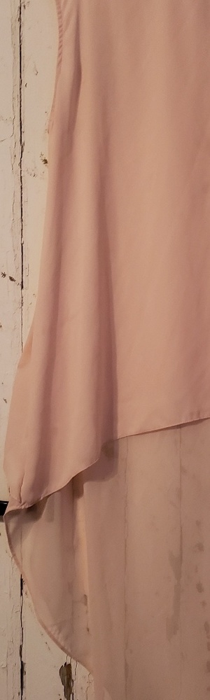 Sheer sleeveless top